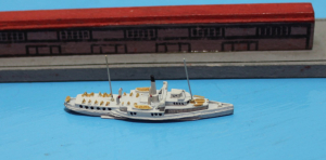 Raddampfer Passagierschiff "Lindau" (1 St.) D 1931 Lloyd BLL 2